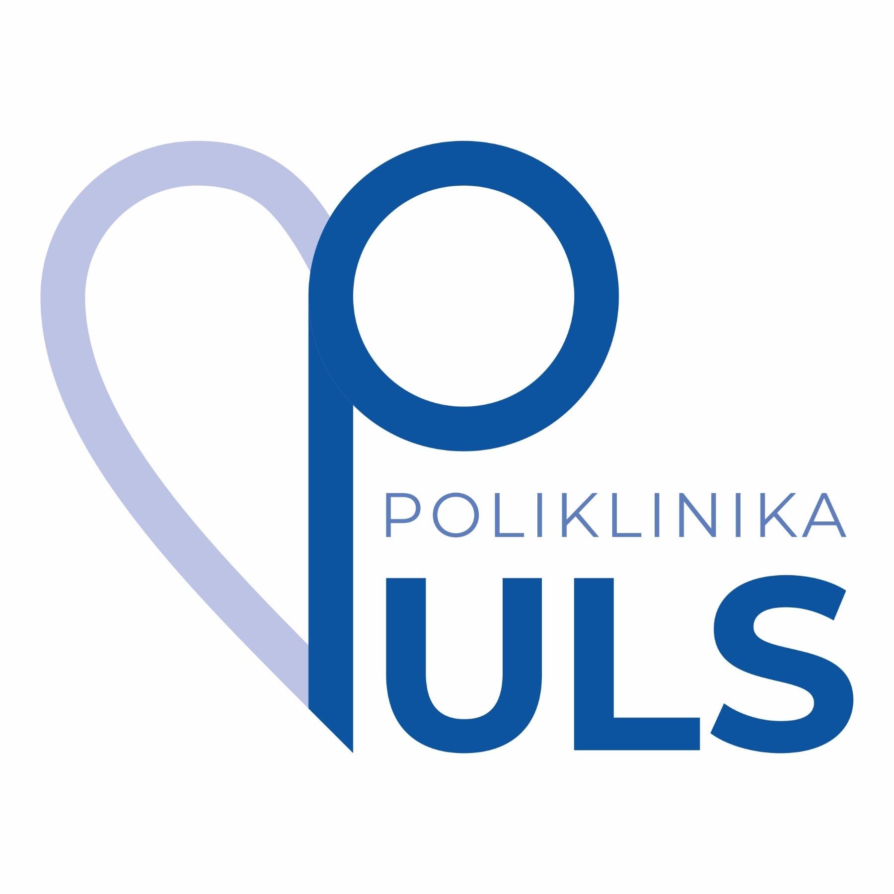 Poliklinika Puls logo – podrška marketingu, komunikaciji i razvoju online prisustva zdravstvene ustanove.