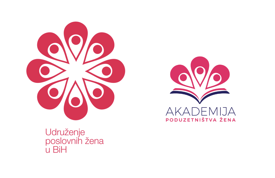 UPŽ BiH logo Akademije poduzetništva žena – edukacije iz prodaje, marketinga i poslovnog planiranja za poduzetnice.